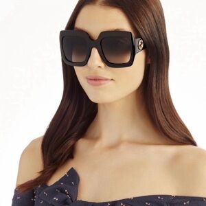 Gucci GG0083s Black Sunglasses